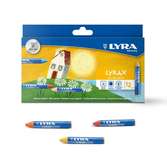lyra-lyrax-dreikant-buntstift image 1