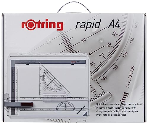 rotring-rapid-a4-zeichenplatte-profi-zeichenbrett-mit-parallellineal-und-winkel image 7