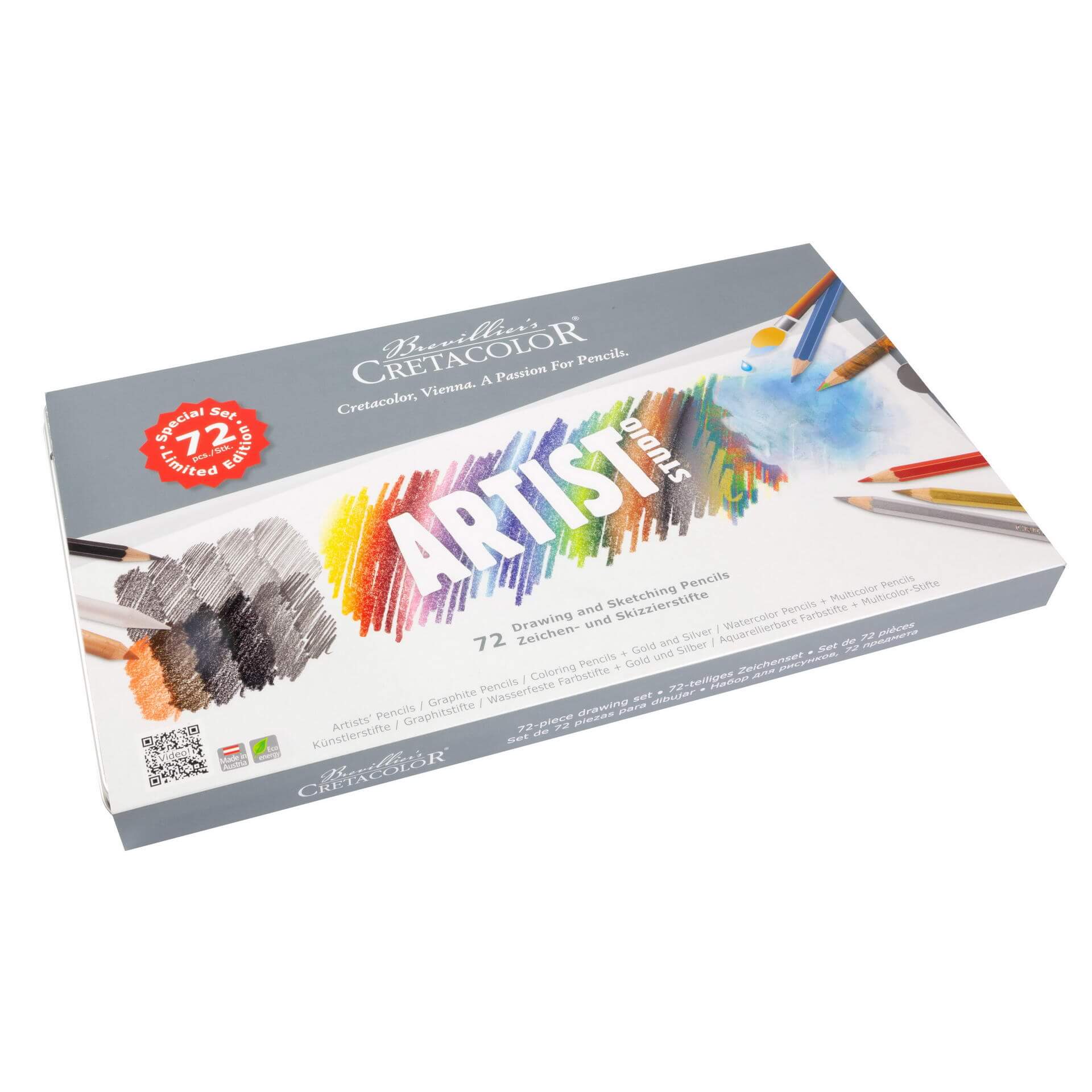 cretacolor-artist-studio-set-72-teilig-zeichenset-im-metalletui image 3