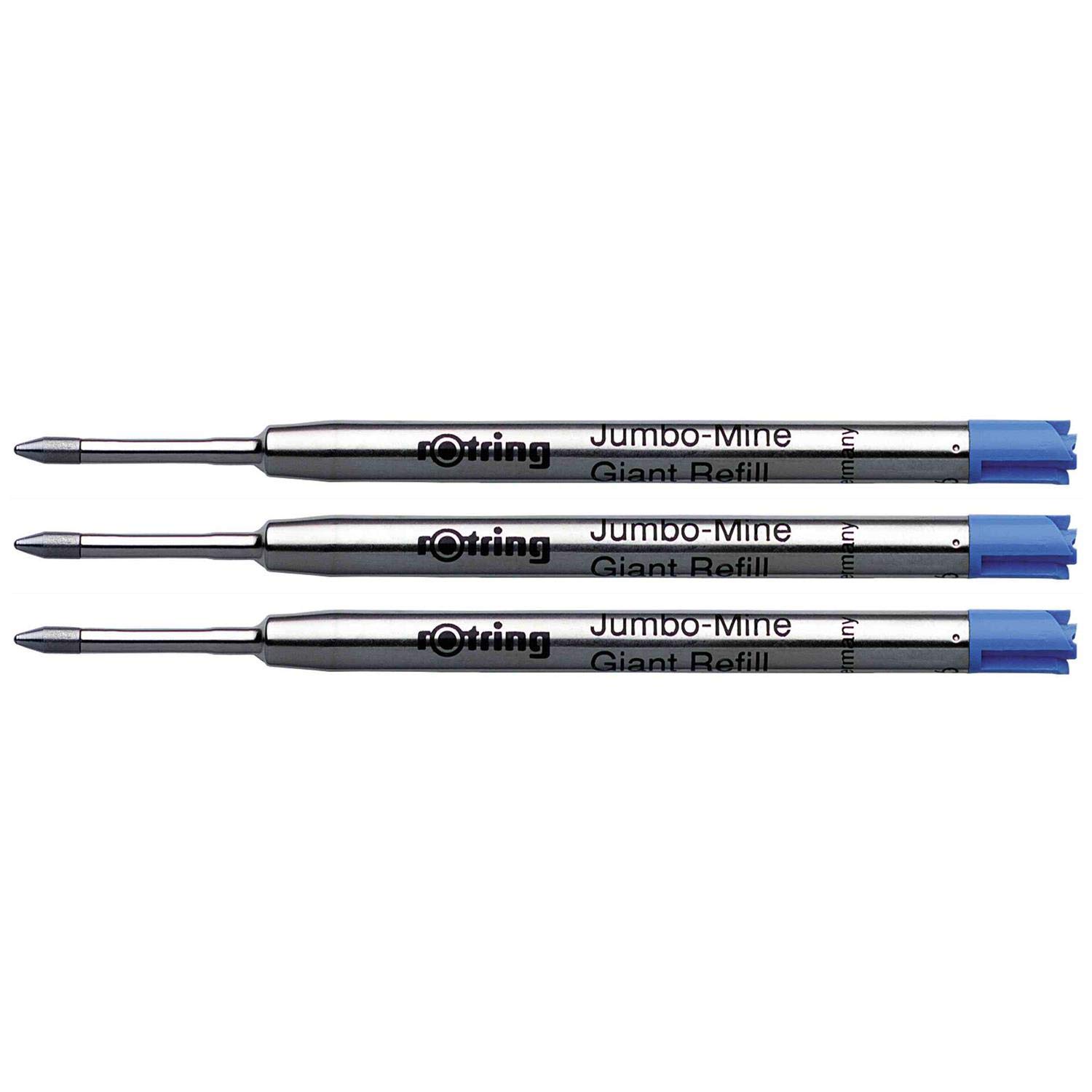 rotring-jumbo-mine-m-blau-ersatzminen-f-r-kugelschreiber-3-st-ck image 1