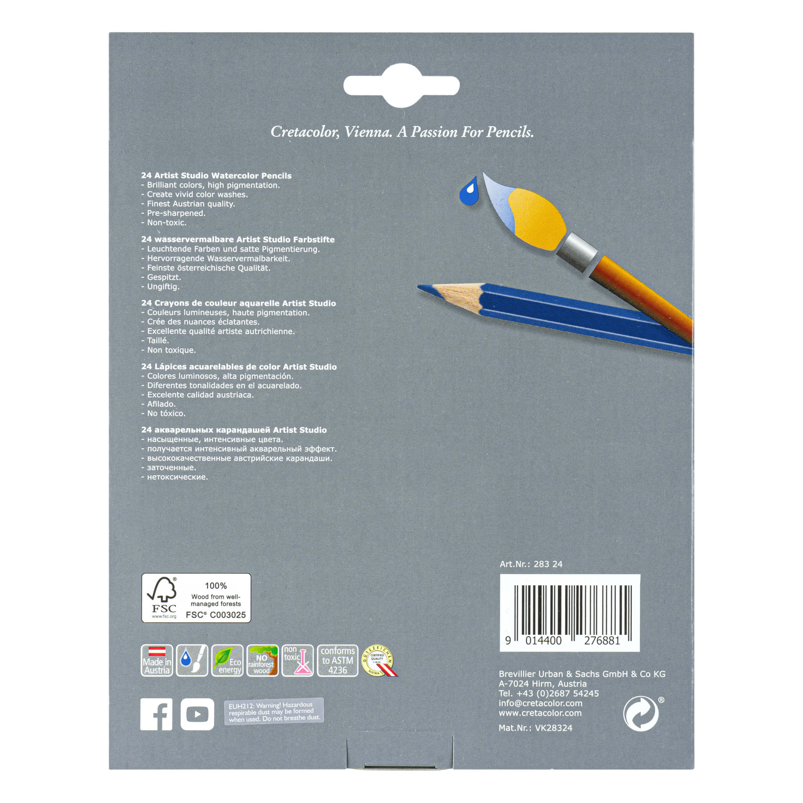 cretacolor-artist-studio-buntstifte-24er-wasservermalbares-set image 4