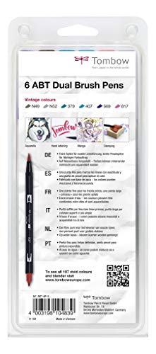 tombow-abt-dual-brush-pen-vintage-colours-6er-set image 7