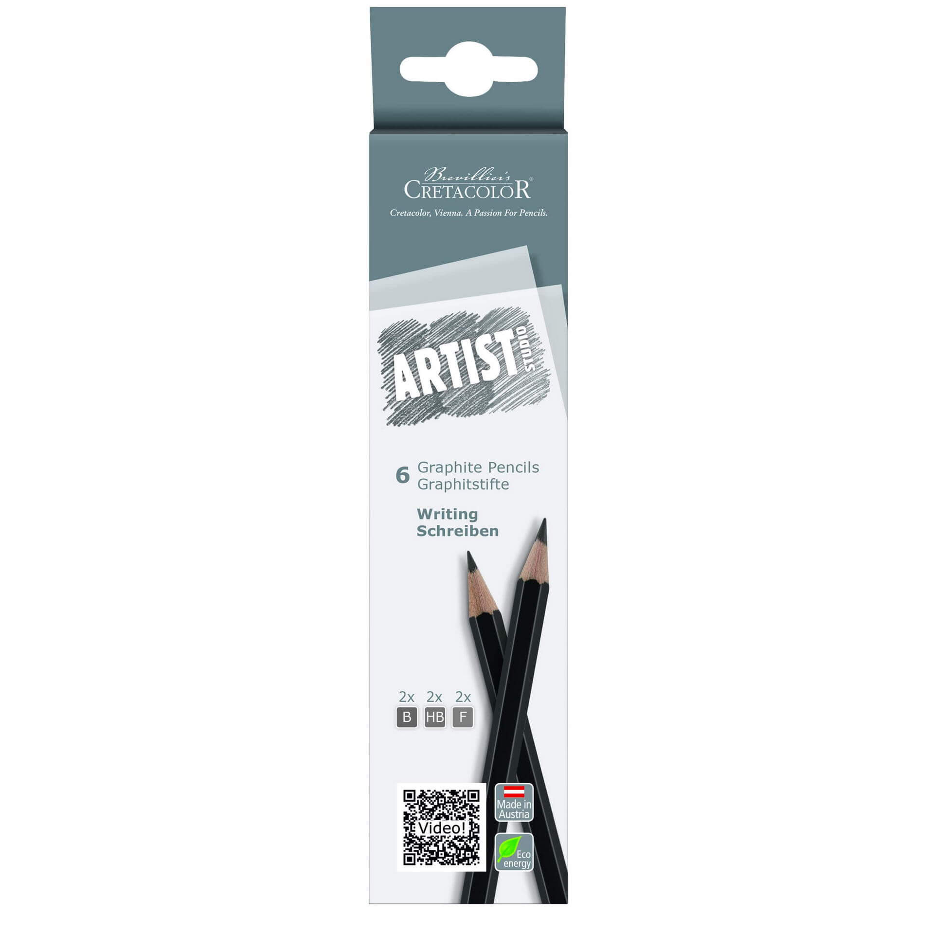 cretacolor-artist-studio-graphitstifte-6er-set image 1