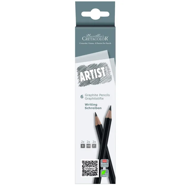 cretacolor-artist-studio-graphitstifte-6er-set image 1