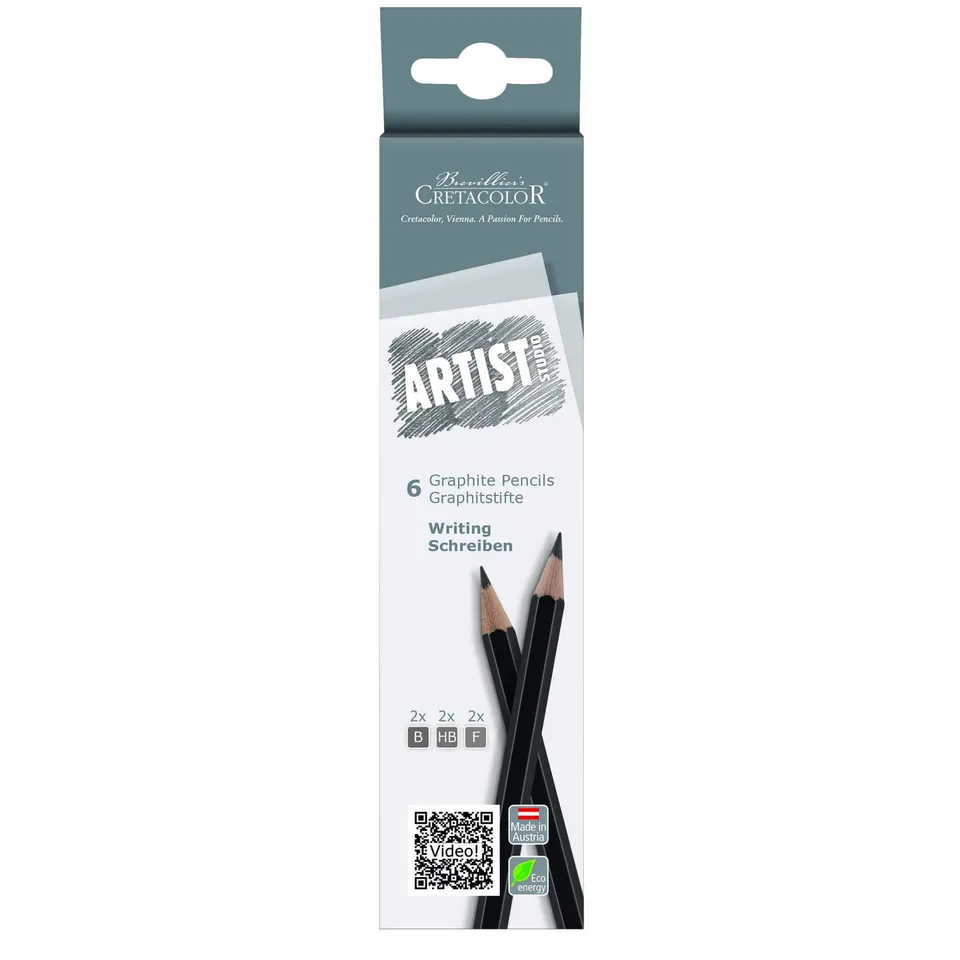 cretacolor-artist-studio-graphitstifte-6er-set image 1