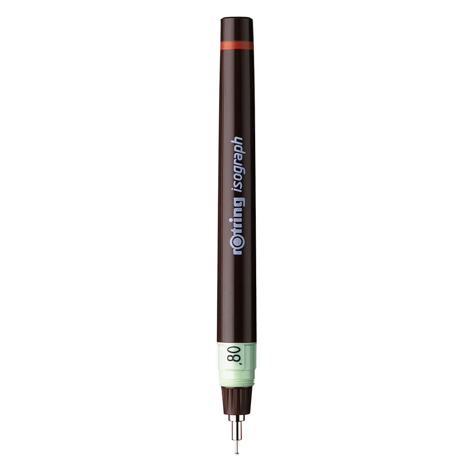 rotring-isograph-technischer-zeichenstift-0-80-mm-nachf-llbar image 1