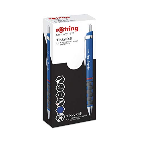 rotring-tikky-druckbleistift-0-5-mm-blau-12er-box-feinminenstift image 7