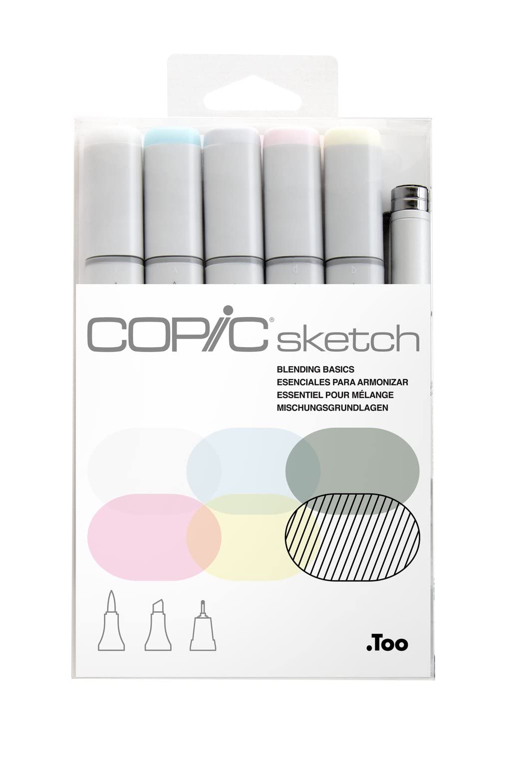 copic-sketch-set-perfect-primaries-6er-twin-marker-brush-medium-broad image 7