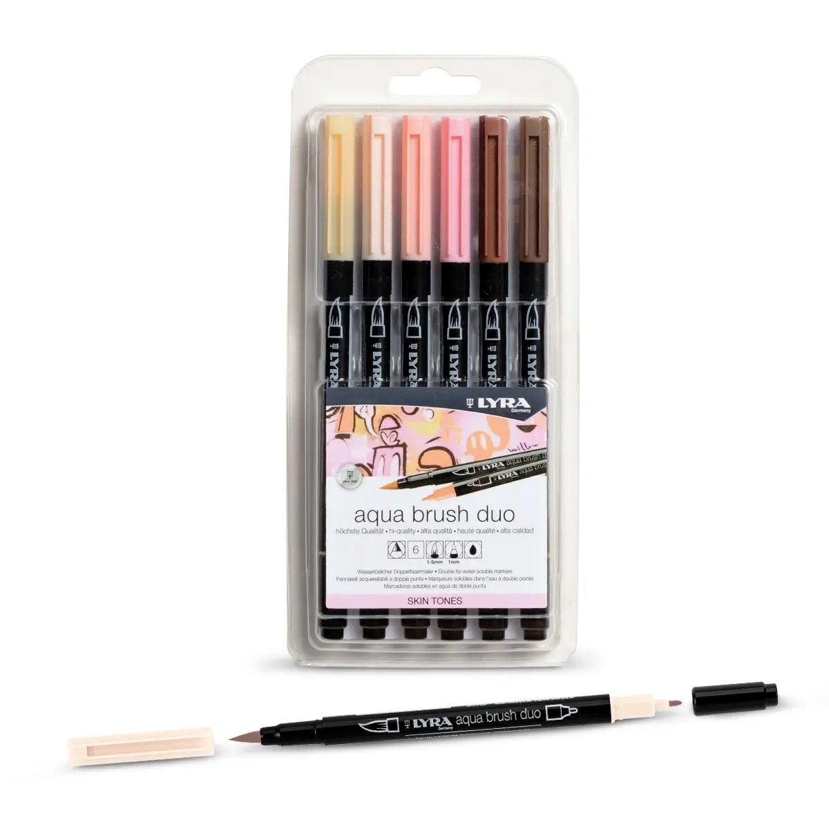 lyra-aqua-brush-duo-skin-tones-pinselstift-set image 1