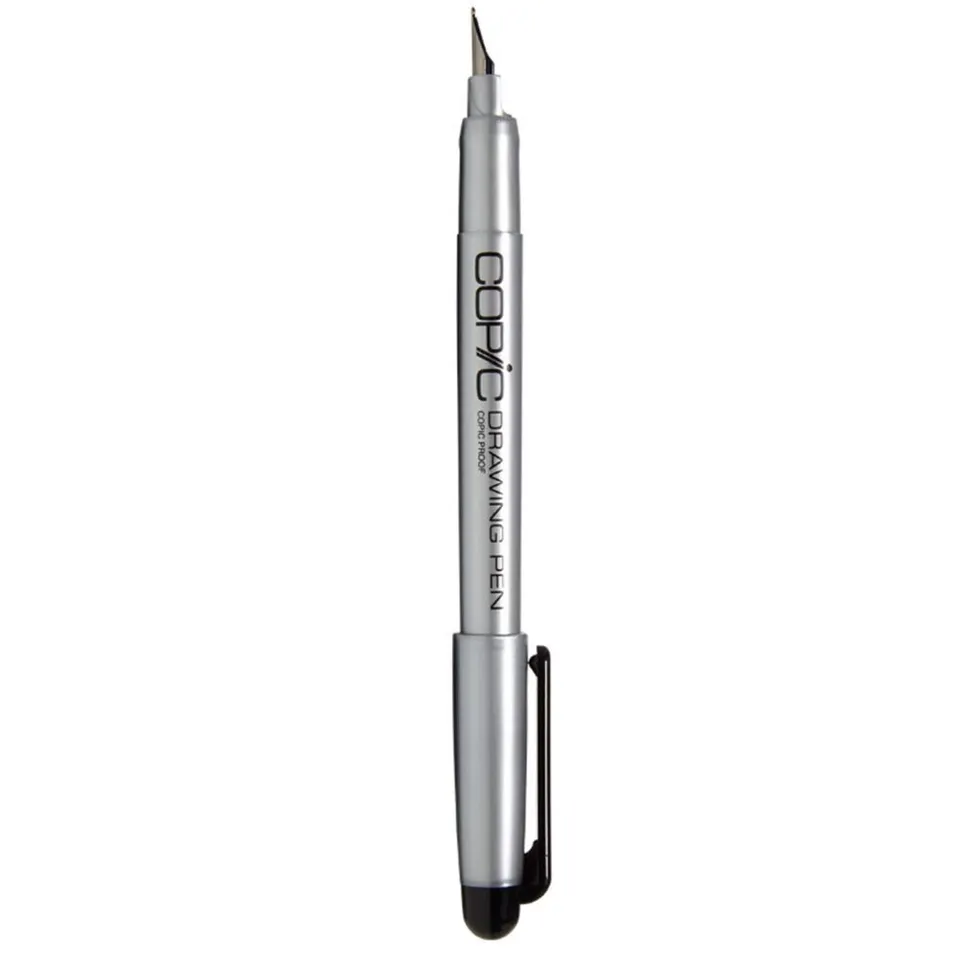 copic-drawing-pen-f01-schwarz-zeichenstift-mit-metallfeder image 1