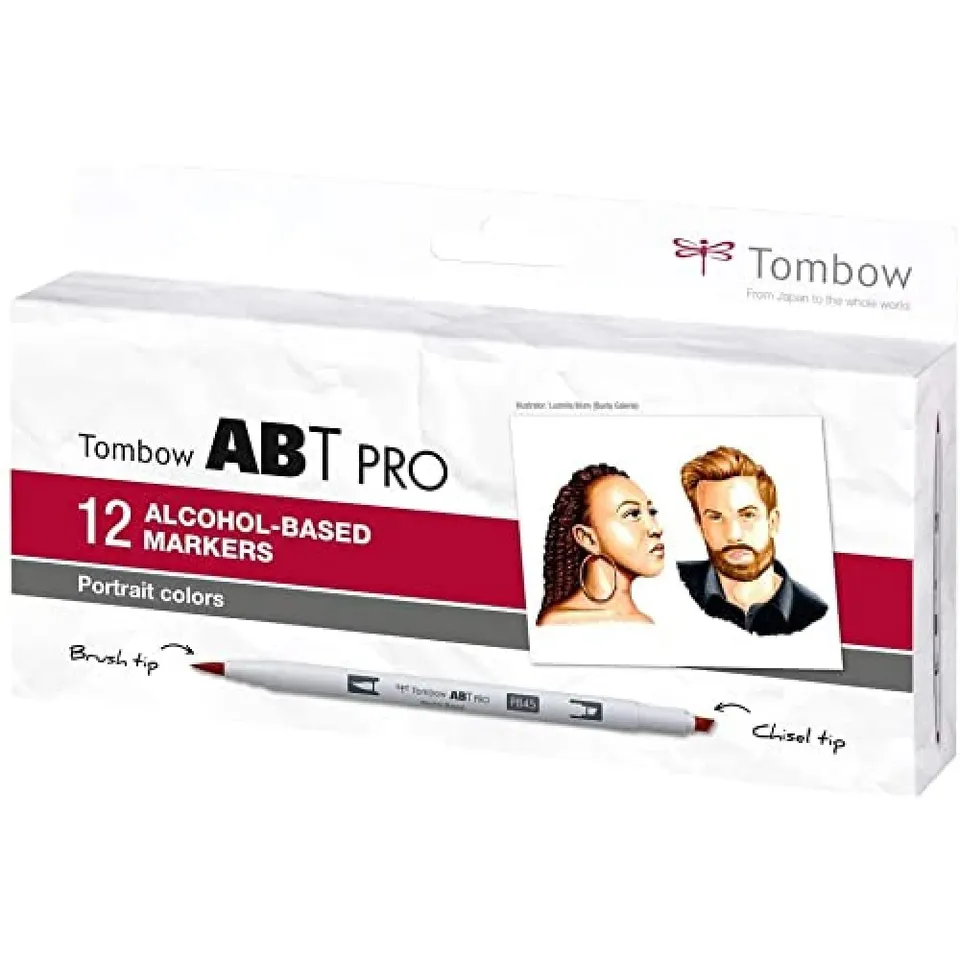 tombow-abt-pro-alkoholmarker-portrait-colors-set image 1