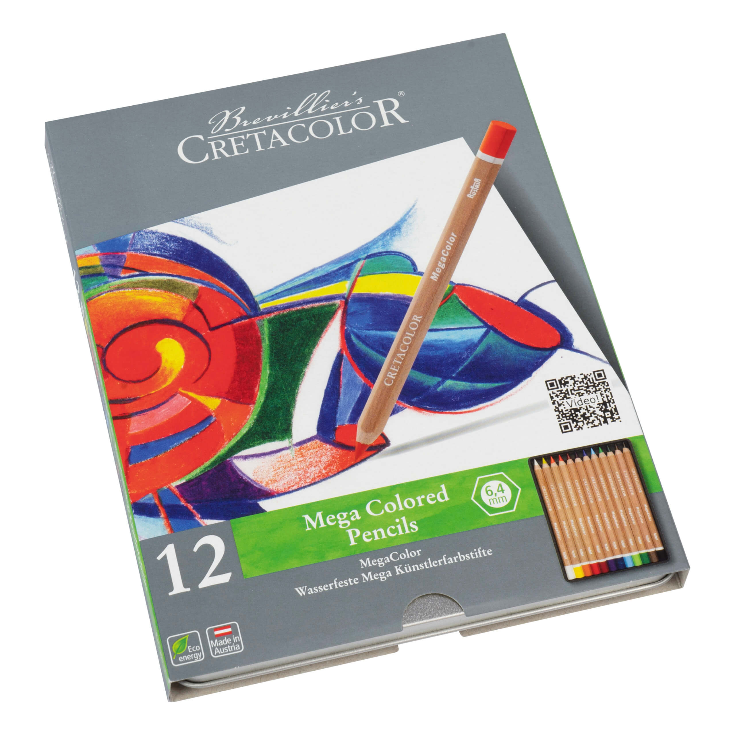 cretacolor-megacolor-farbstifte-12-farben image 2
