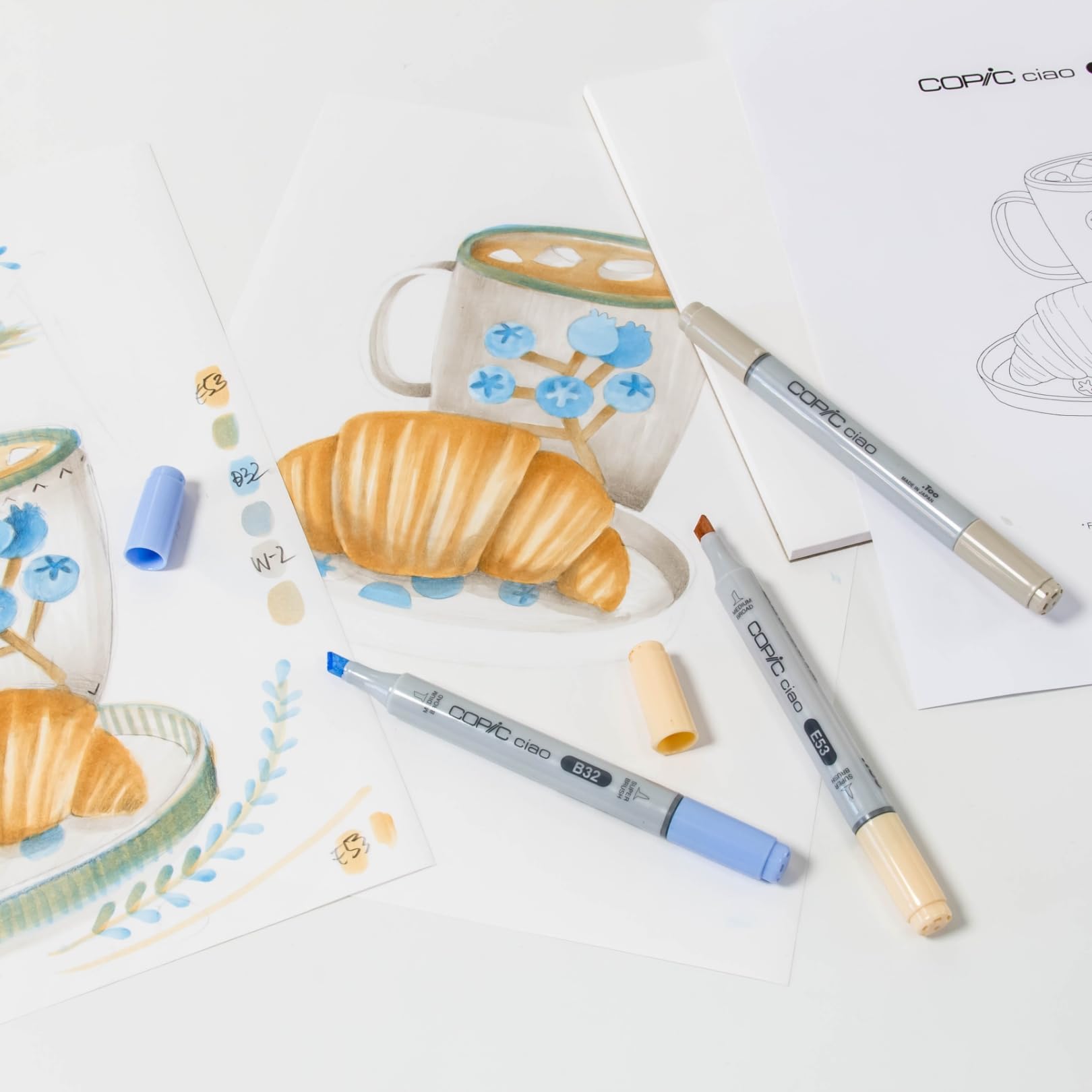 copic-ciao-layer-mix-cozy-palette-marker-set-3-farben-b-32-e-53-w-2 image 7