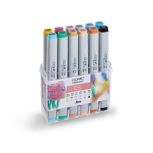 copic-classic-twin-marker-12er-set-pastell-farben-im-acryl-display image 6