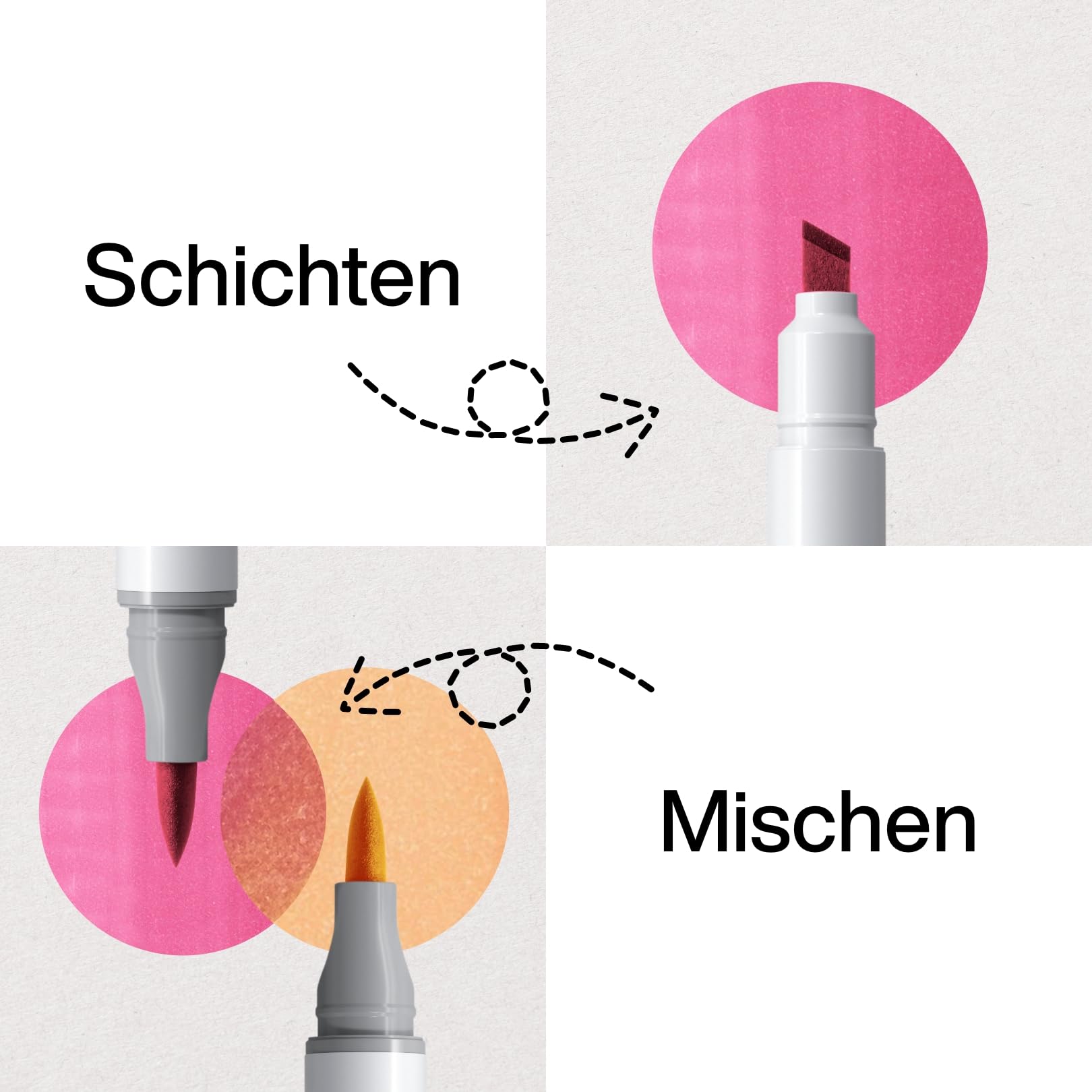 copic-ciao-layer-mix-vibrant-palette-3er-marker-set-mit-brush-und-keilspitze image 6