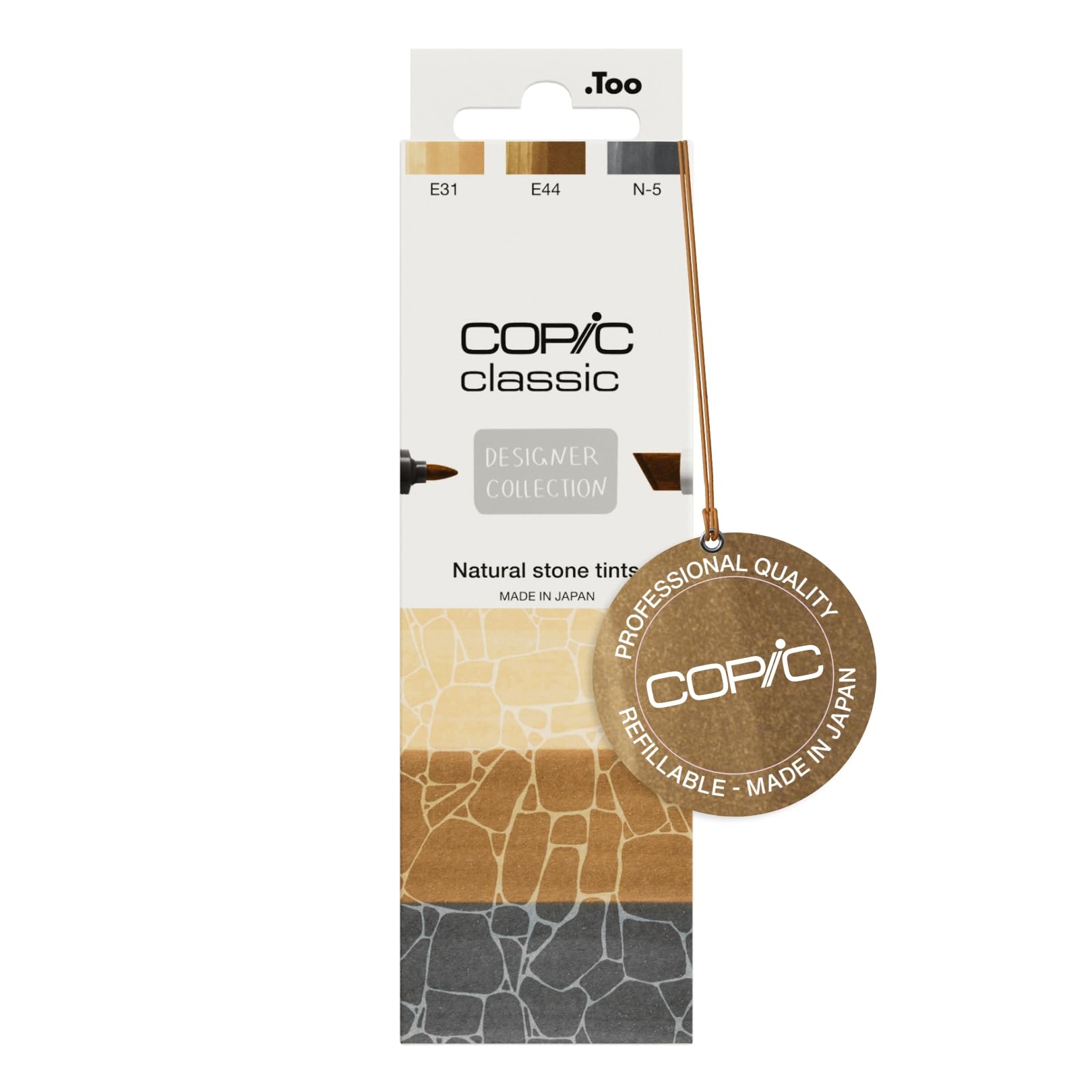 copic-classic-designer-collection-twin-marker-set-natural-stone-tints-3-sand-und image 1