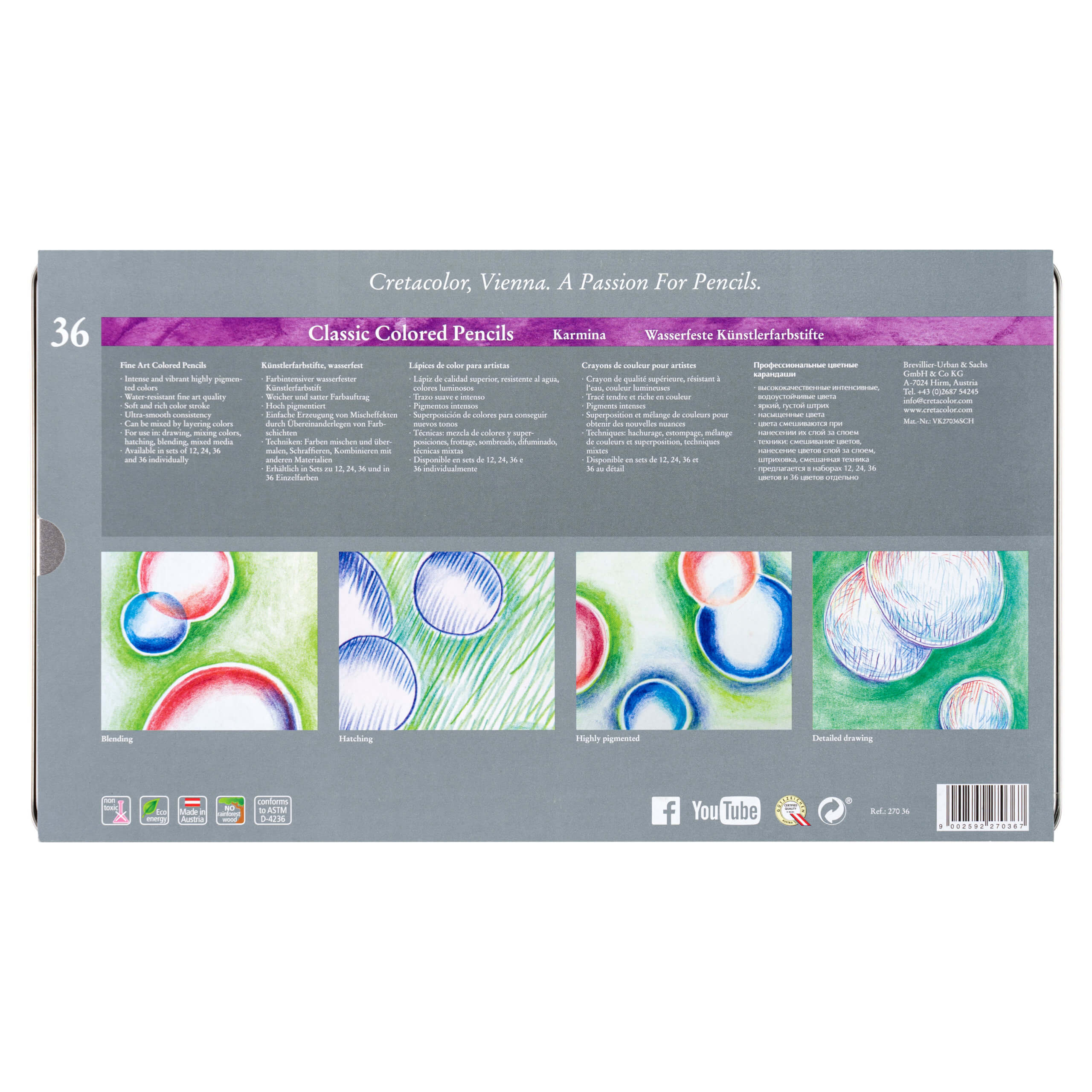 cretacolor-karmina-36er-set-wasserfeste-k-nstlerstifte image 3