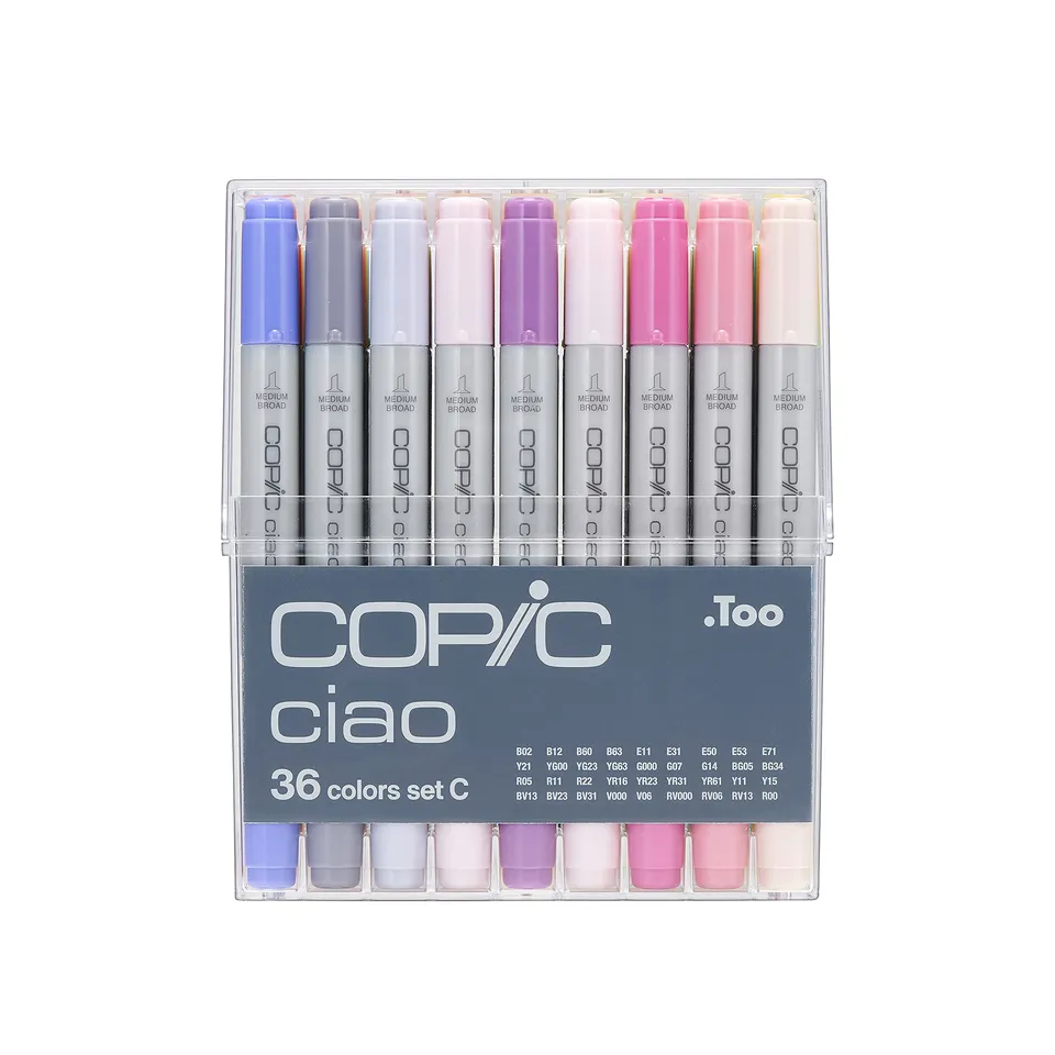 copic-ciao-marker-set-c-36-allround-layoutmarker-im-acryl-display image 1