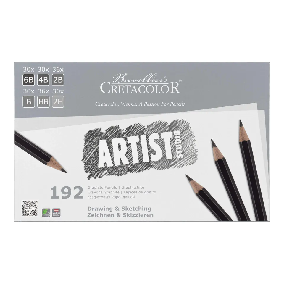cretacolor-artist-studio-graphit-set-zeichenset image 1