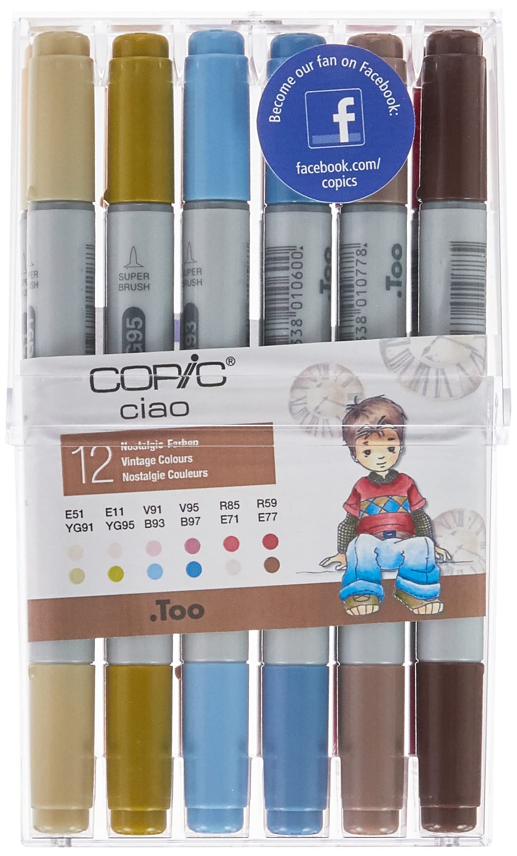 copic-ciao-marker-12er-manga-set-schuluniformen-twin-marker-im-acryl-display image 5
