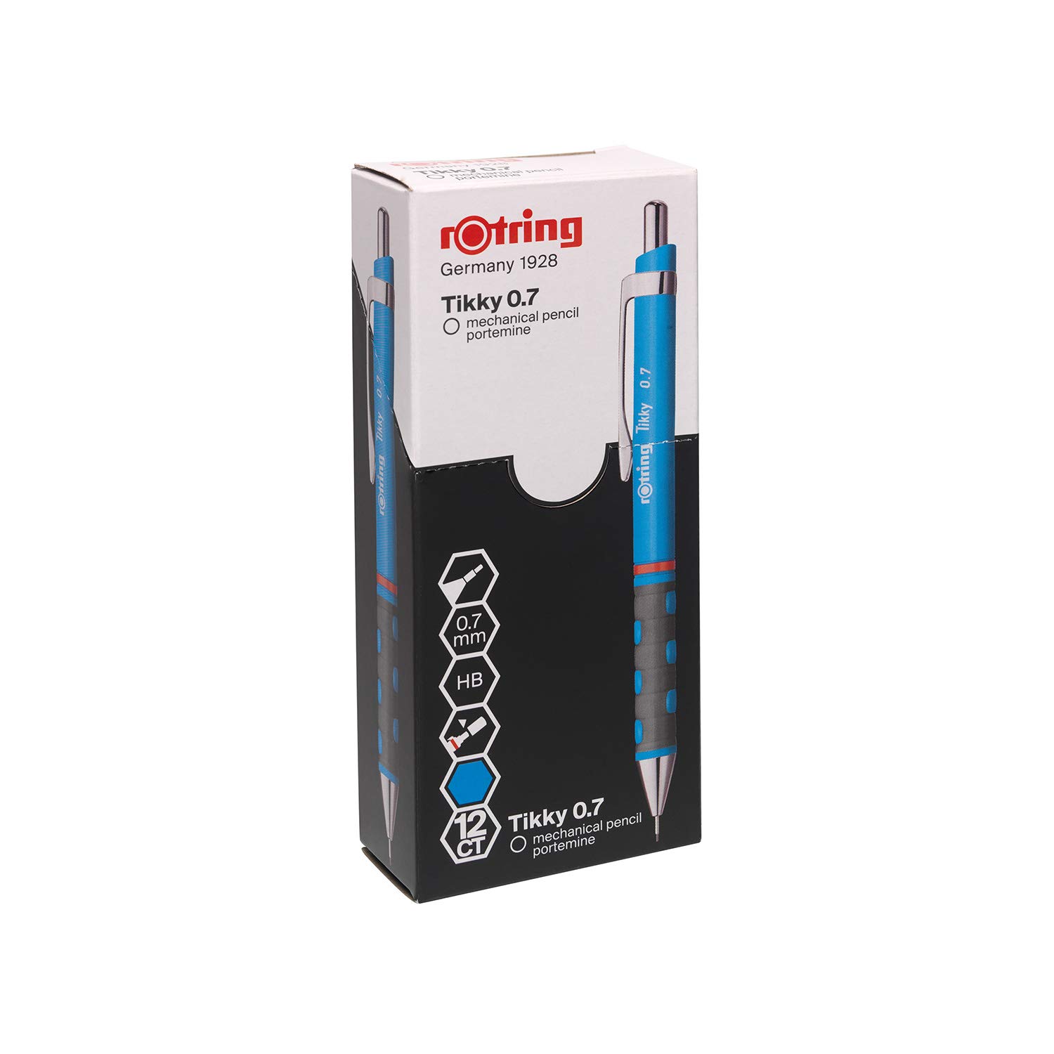 rotring-tikky-light-blue-druckbleistift-hb-0-7-mm image 1