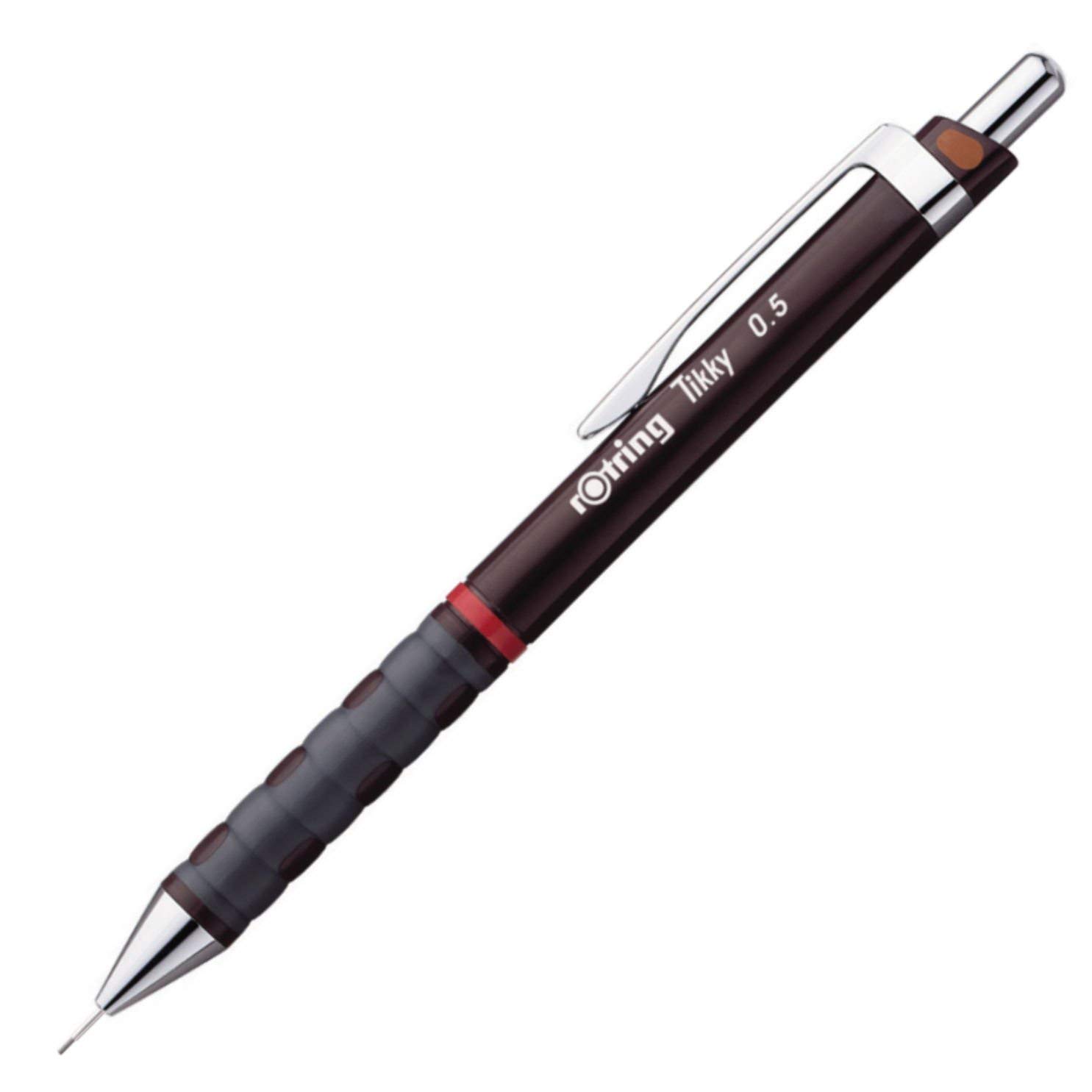 rotring-tikky-druckbleistift-0-5-mm-burgunderrot-12er-box image 2