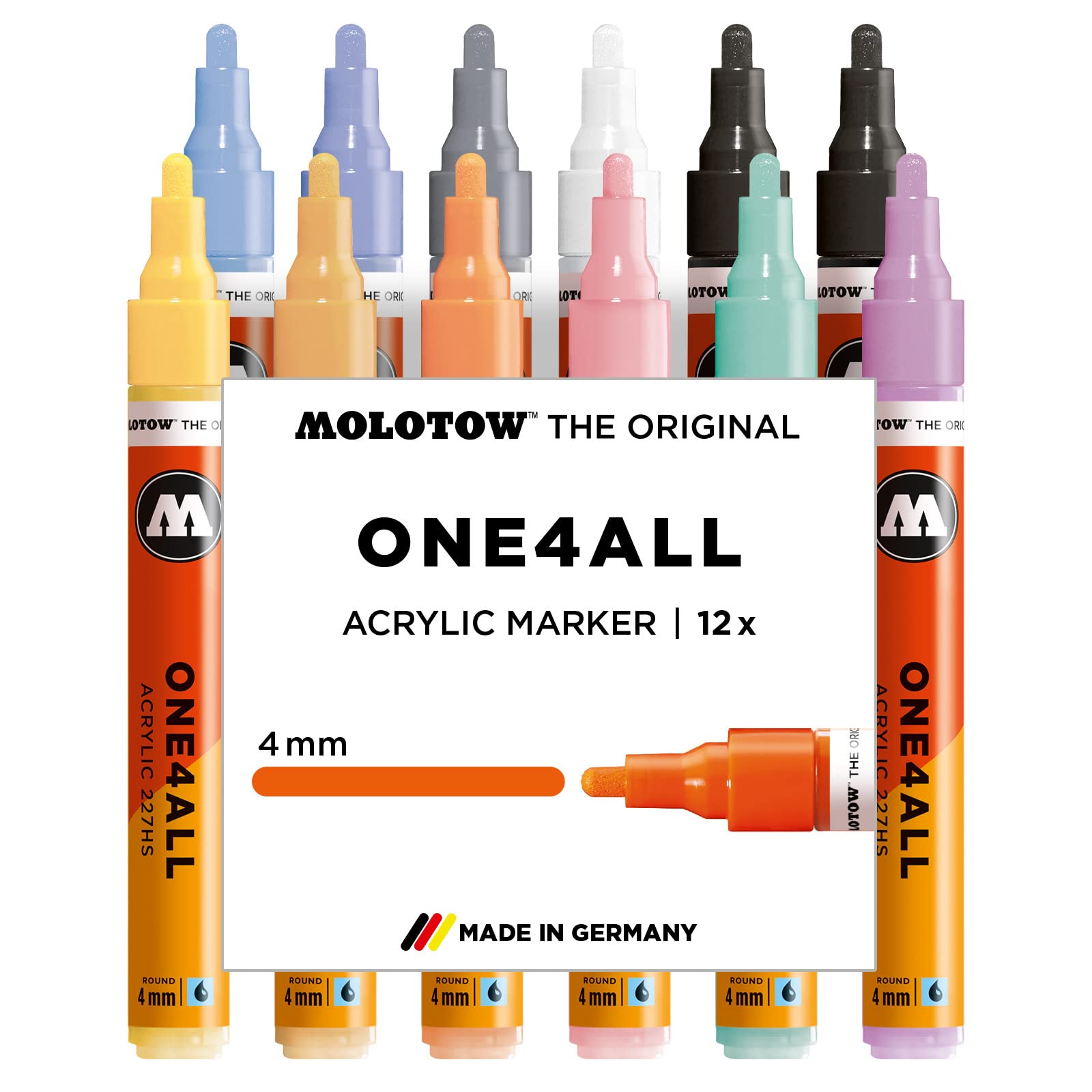 molotow-one4all-227hs-pastell-kit-12-st-ck-acryl-marker-4-0-mm image 1