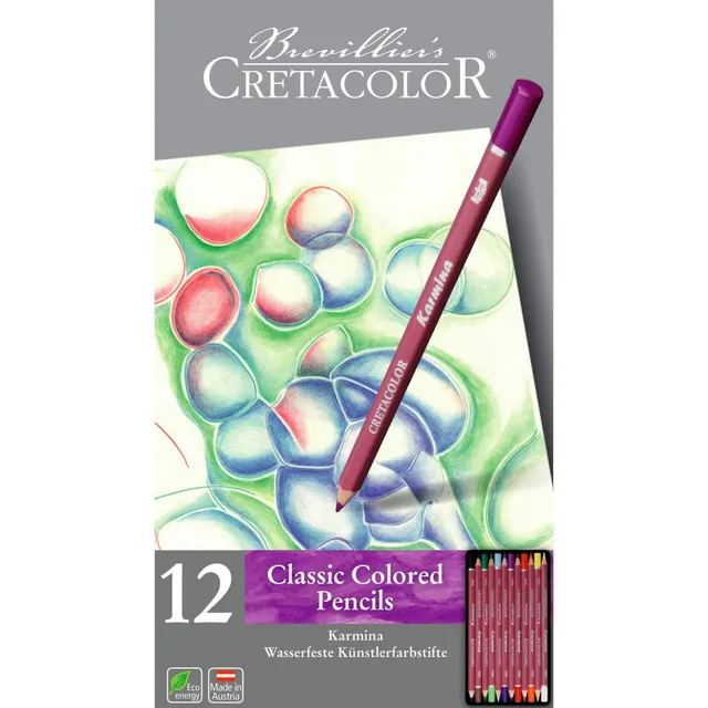 cretacolor-karmina-12er-wasserfeste-k-nstlerstifte image 1