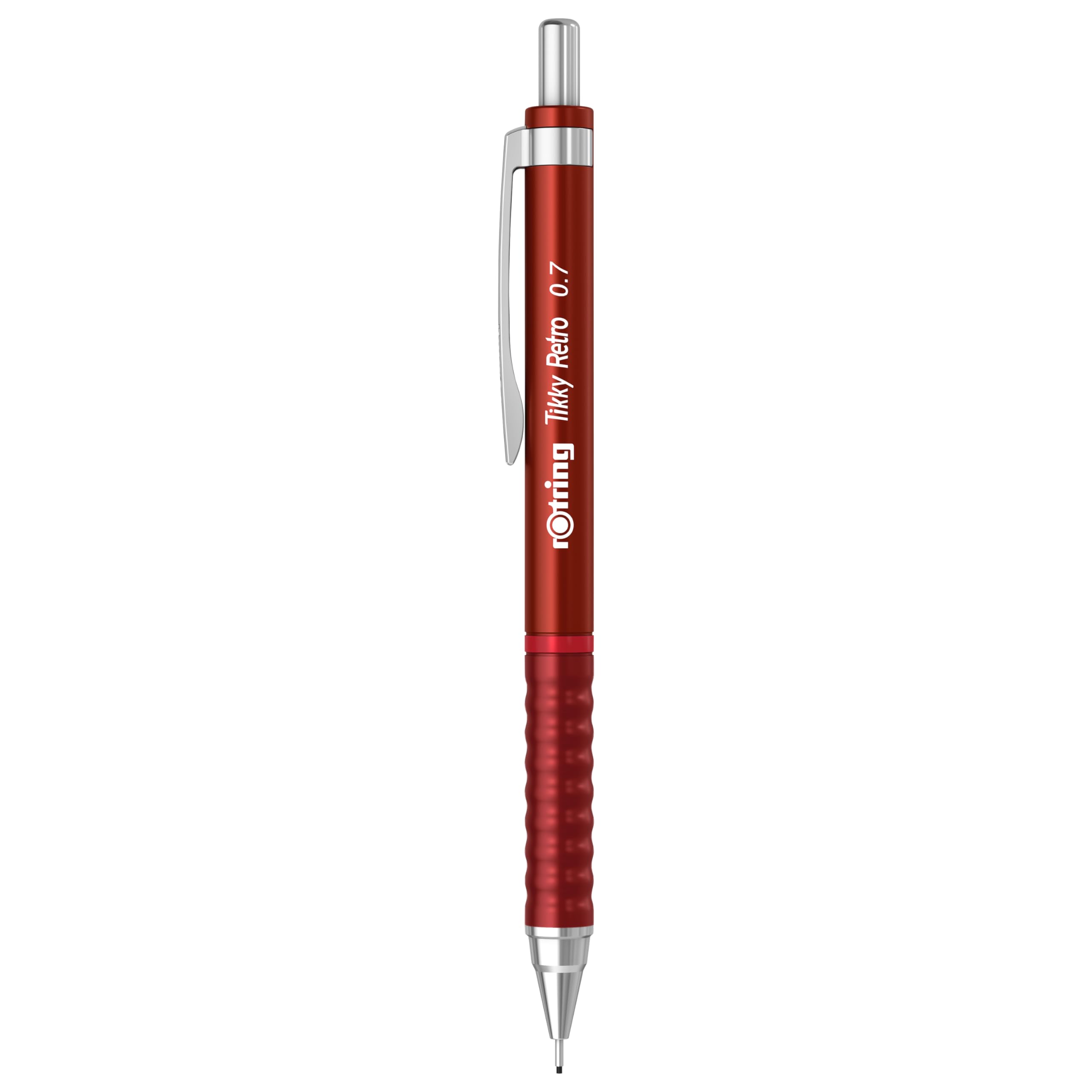 rotring-tikky-retro-druckbleistift-0-7-mm-2b-rot-12-st-ck image 1