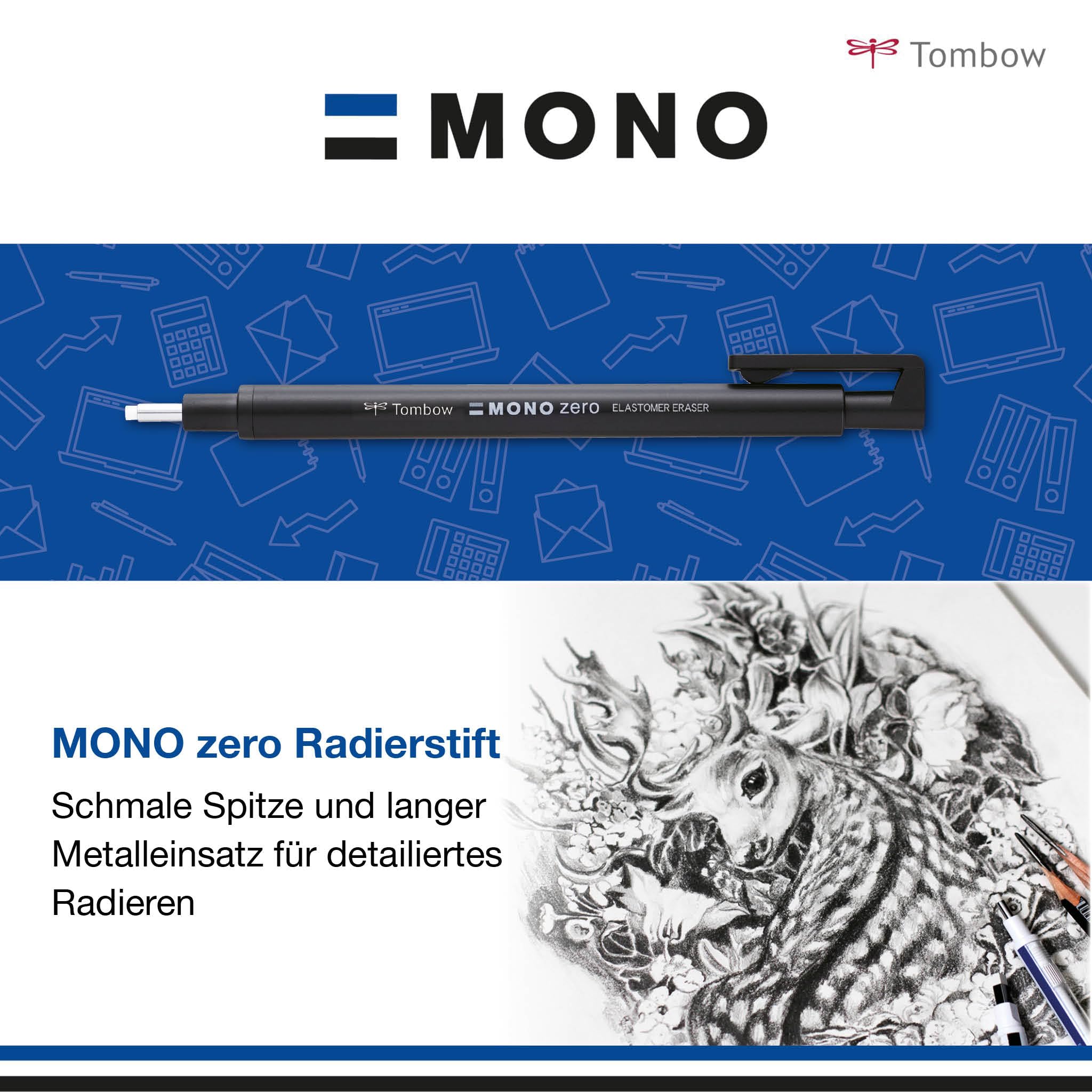 tombow-mono-zero-pr-zisionsradierer-eh-kur11-rundspitze-2-3-mm-schwarz image 3
