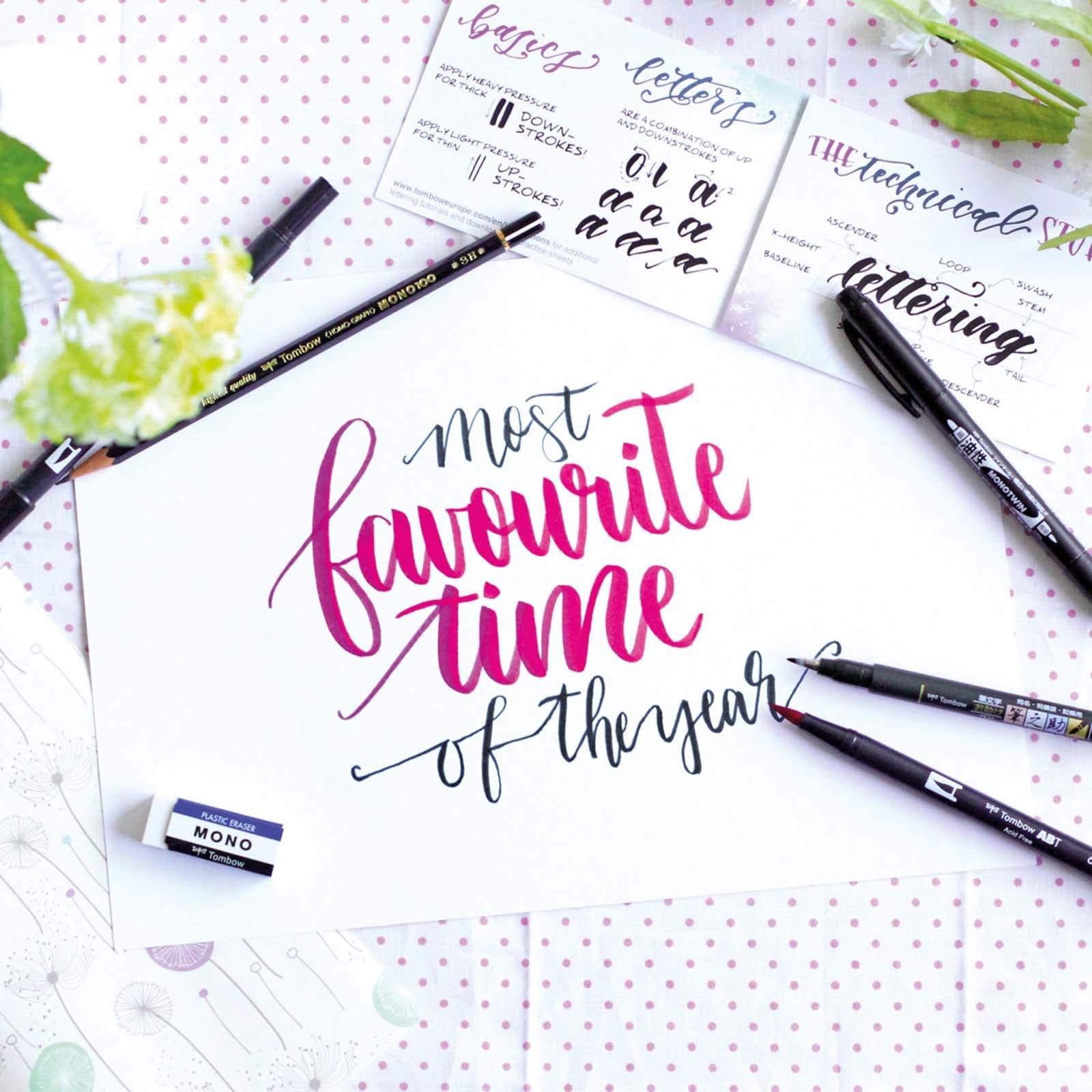 tombow-lettering-set-beginner-ls-beg-6-teilig image 3