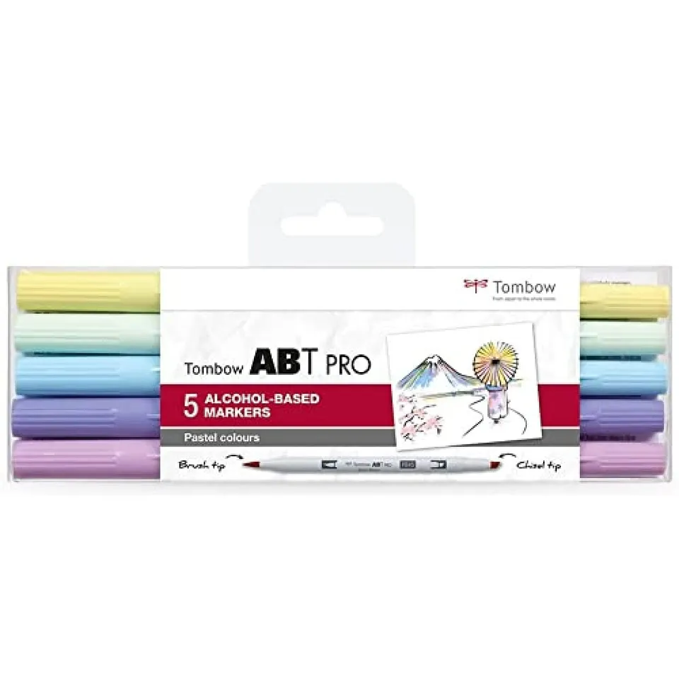 tombow-abt-pro-alkoholmarker-pastel-colors-1-st-ck-doppelspitze image 1