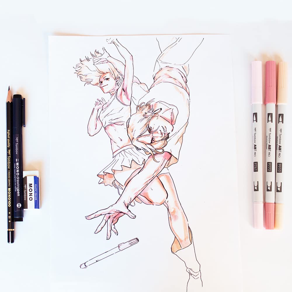 tombow-abt-pro-manga-beginner-set-7-teilig-mit-anleitung image 3