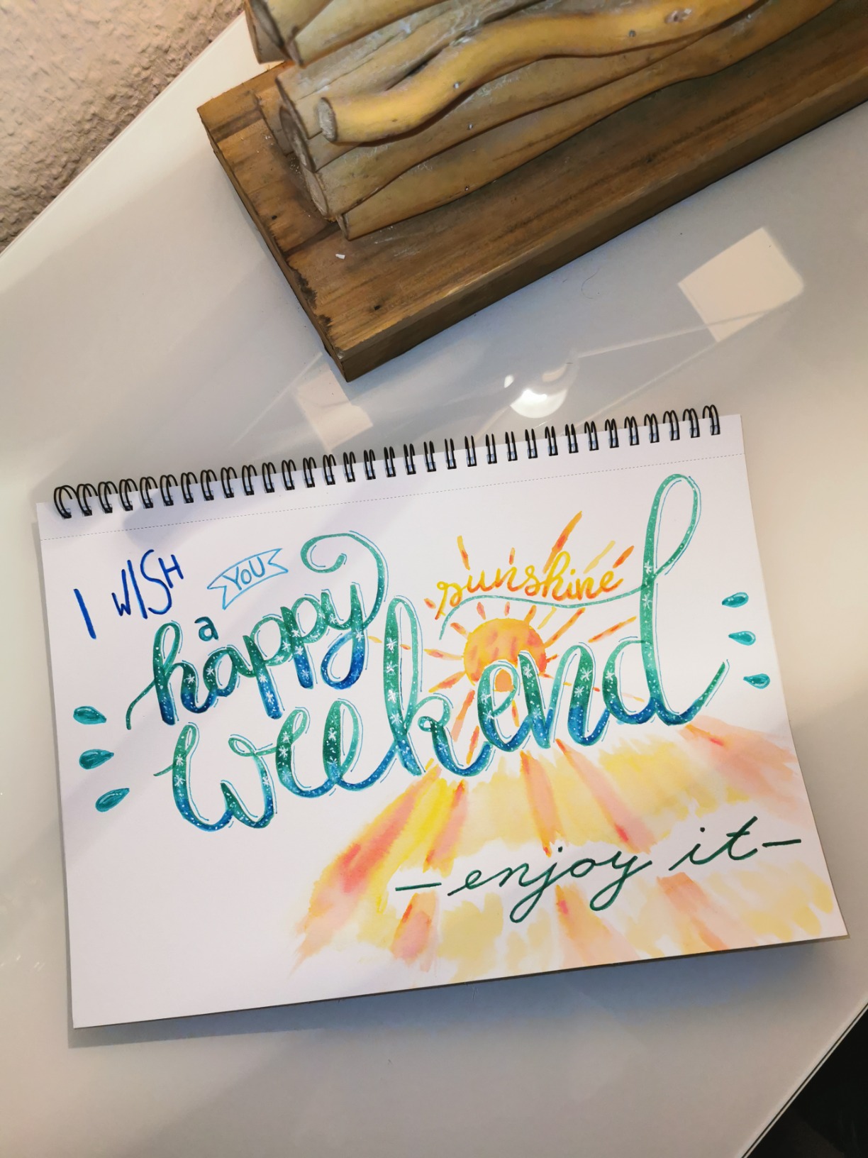 Perfekt für Lettering