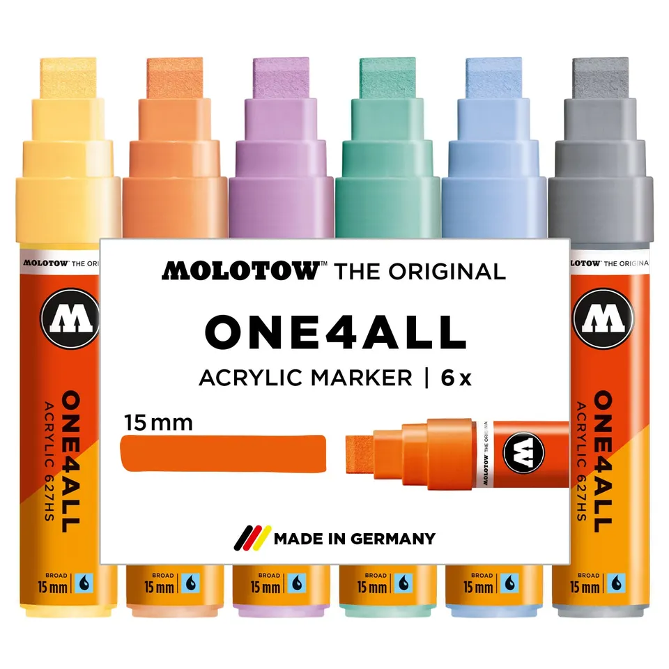 molotow-one4all-627hs-acryl-marker-pastell-set-15-mm-6-st-ck image 1