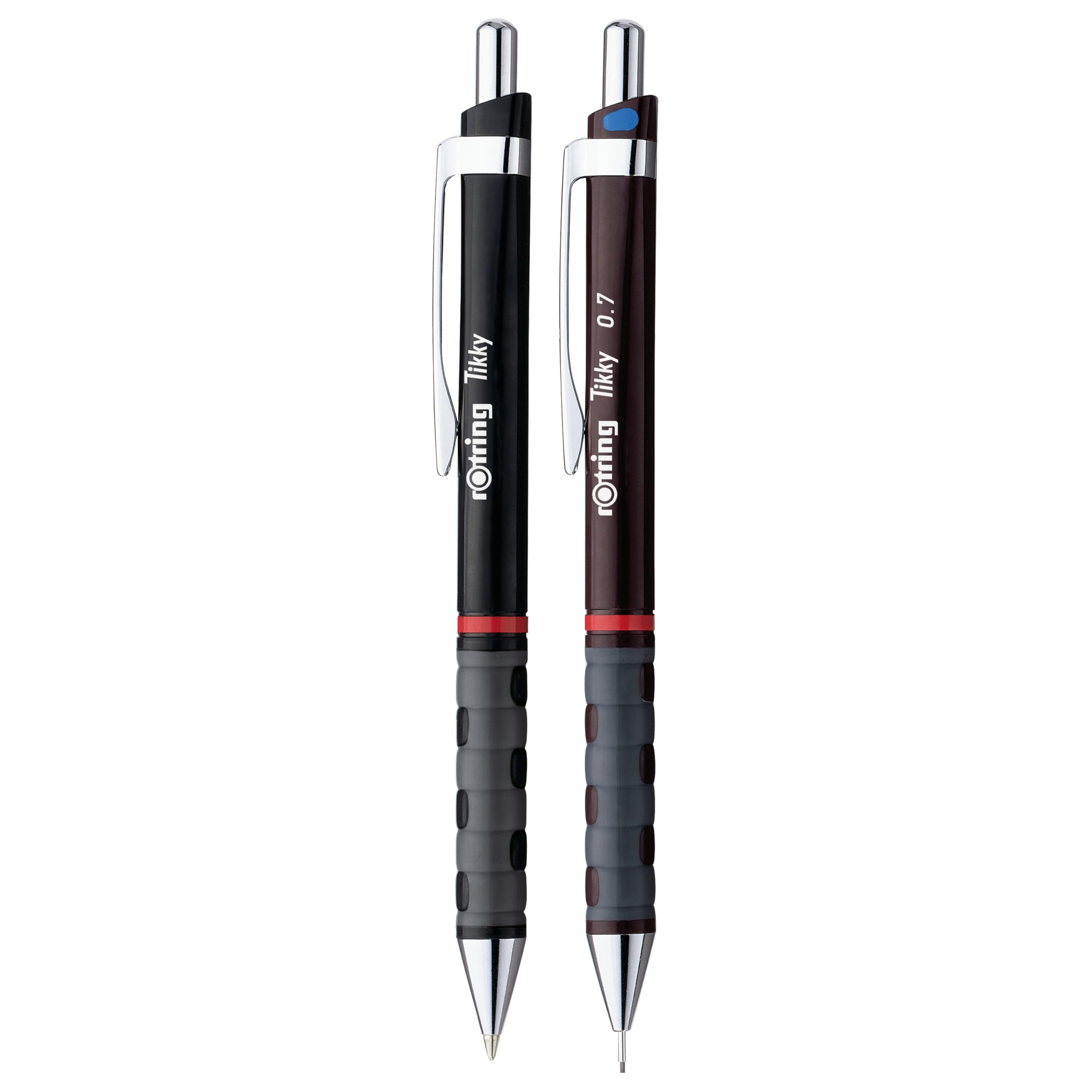 rotring-tikky-set-feinminenstift-0-7-mm-hb-kugelschreiber-schwarz image 2