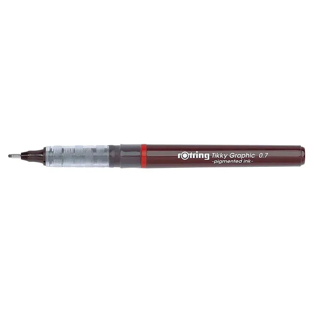 rotring-tikky-graphic-fineliner-0-7-mm-schwarz-einweg-feinliner-2er-pack image 1