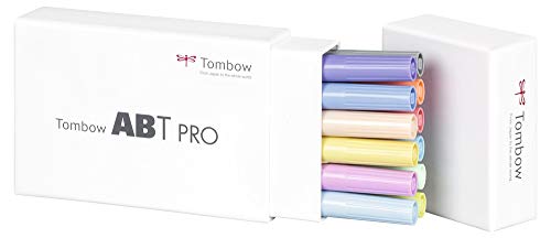 tombow-abt-pro-alkoholmarker-pastel-colors-mit-pinsel-und-keilspitze image 7