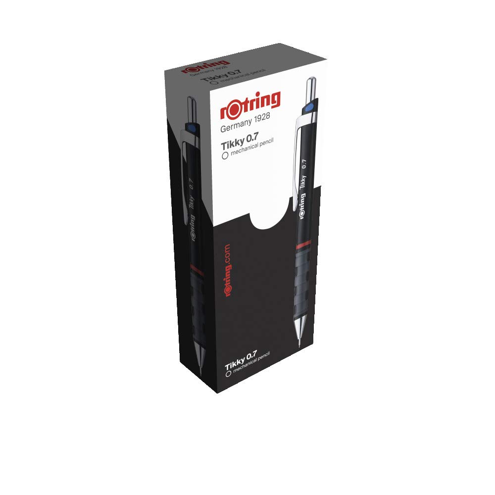 rotring-tikky-druckbleistift-0-7-mm-schwarz-12er-box image 1