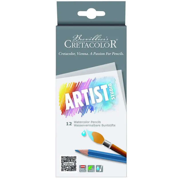 cretacolor-artist-studio-buntstifte-12er-wasservermalbar image 1