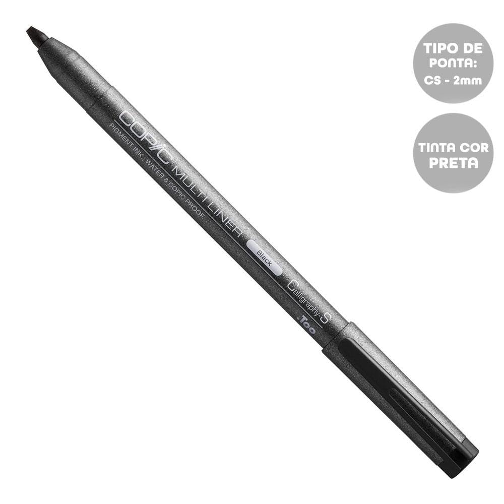copic-multiliner-calligraphy-s-black-2-mm-fineliner-wasserfest image 2