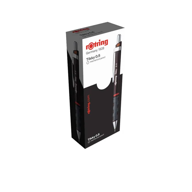 rotring-tikky-druckbleistift-0-5-mm-burgunderrot-12er-box image 1