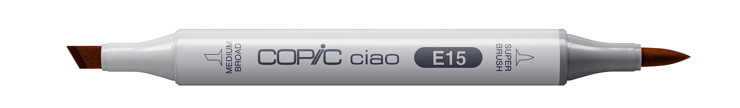 copic-ciao-marker-e-15-dark-suntan-layoutmarker-brush-broad image 2