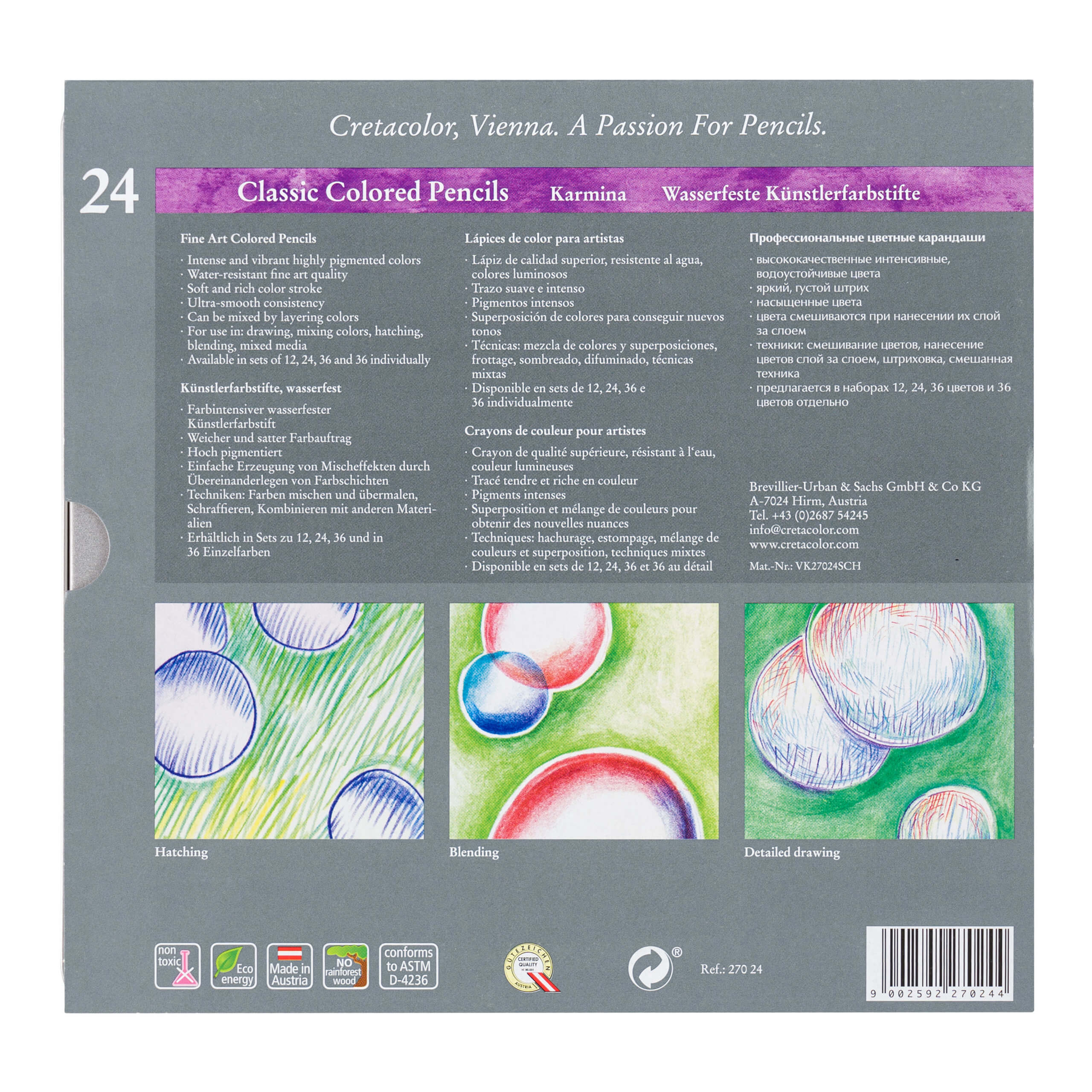 cretacolor-karmina-24er-wasserfeste-k-nstlerstifte image 2