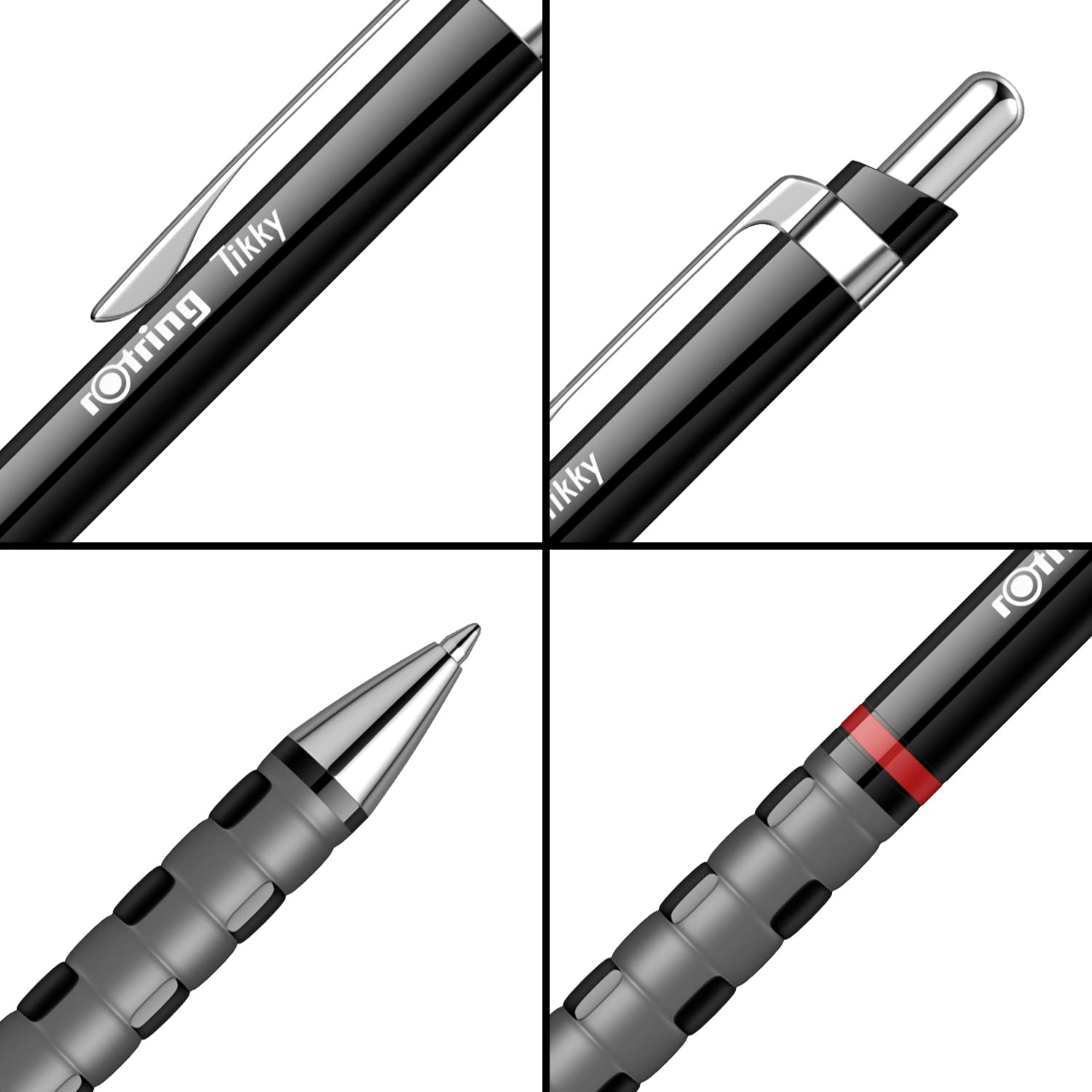 rotring-tikky-kugelschreiber-blau-1-0-mm-12-st-ck-schwarzer-schaft image 4