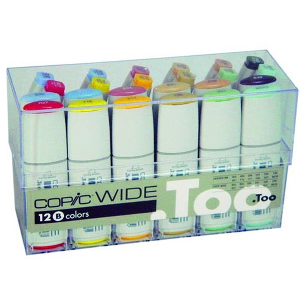 copic-classic-set-fr-hlings-farben-12er-twin-marker-acryl-display image 3