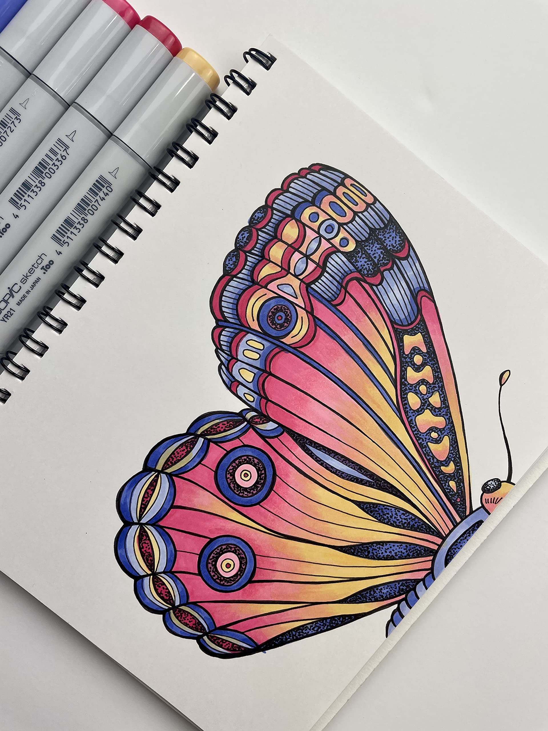 copic-sketch-set-72-colors-b-72-twin-marker-im-acryl-display image 7