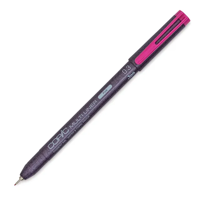 copic-multiliner-0-3-mm-pink-fineliner-mit-wasserbest-ndiger-pigmenttinte image 1