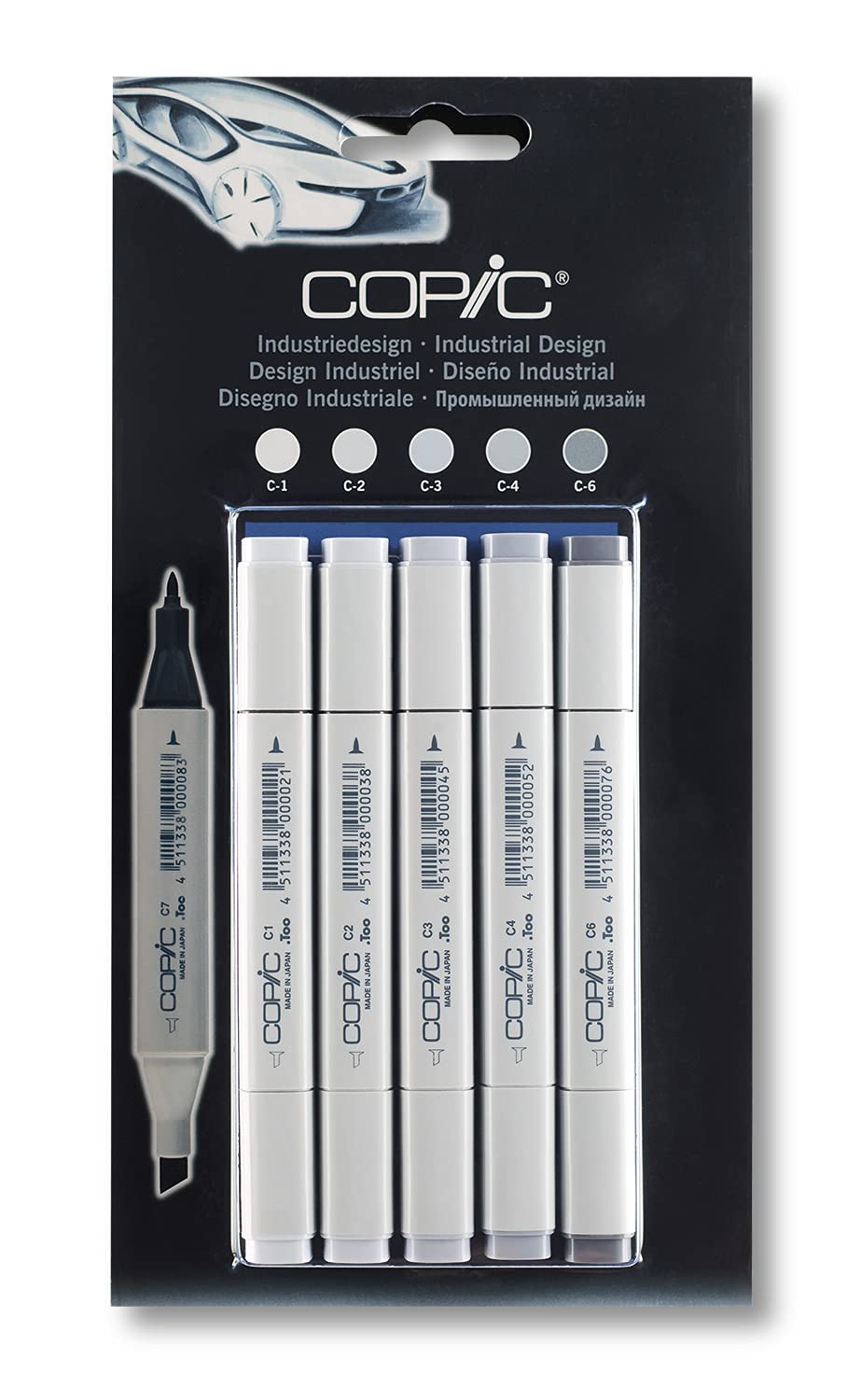 copic-classic-set-industriedesign-5-twin-marker image 1