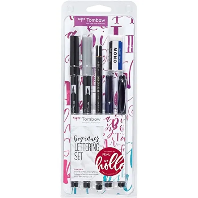 tombow-lettering-set-beginner-ls-beg-6-teilig image 1